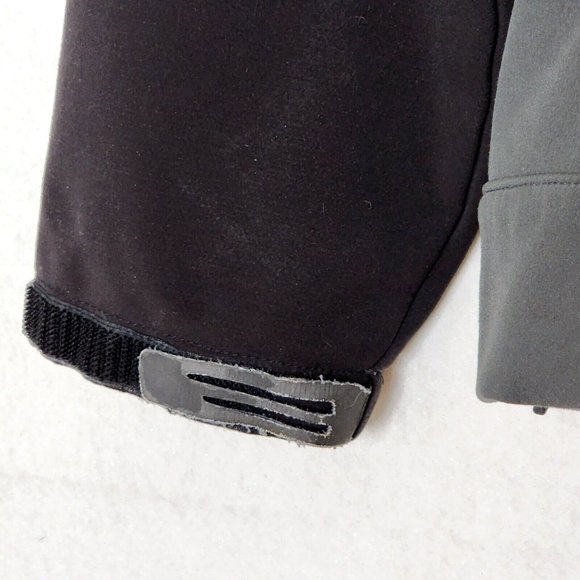 The North Face Apex Bionic Full Zip Jacket Mens Gray Black Colorblock - Picture 5 of 9